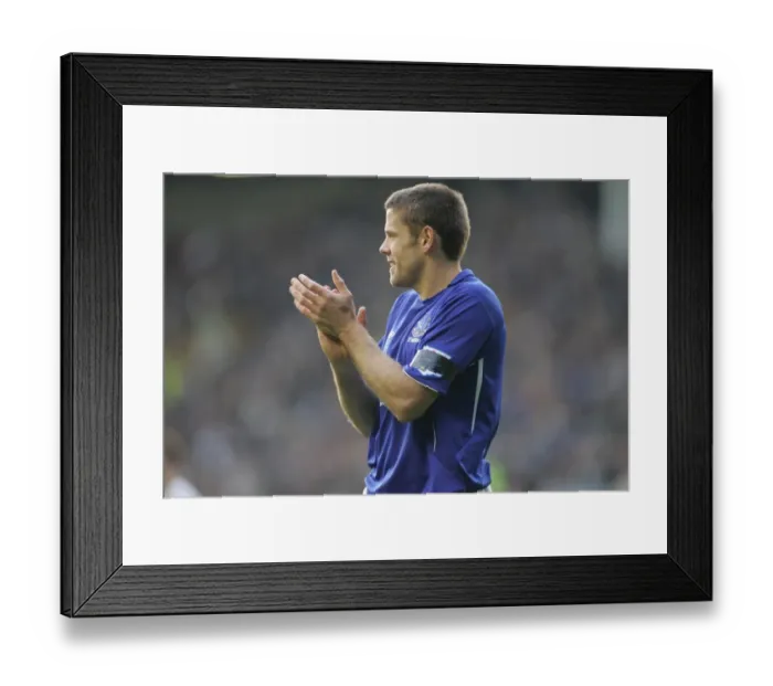Framed Print : James Beattie: Everton FC's Grateful Striker - A Heartfelt Tribute to the Faithful Fans Framed Print : James Beattie: Everton FC's Grateful Striker - A Heartfelt Tribute to the Faithful Fans