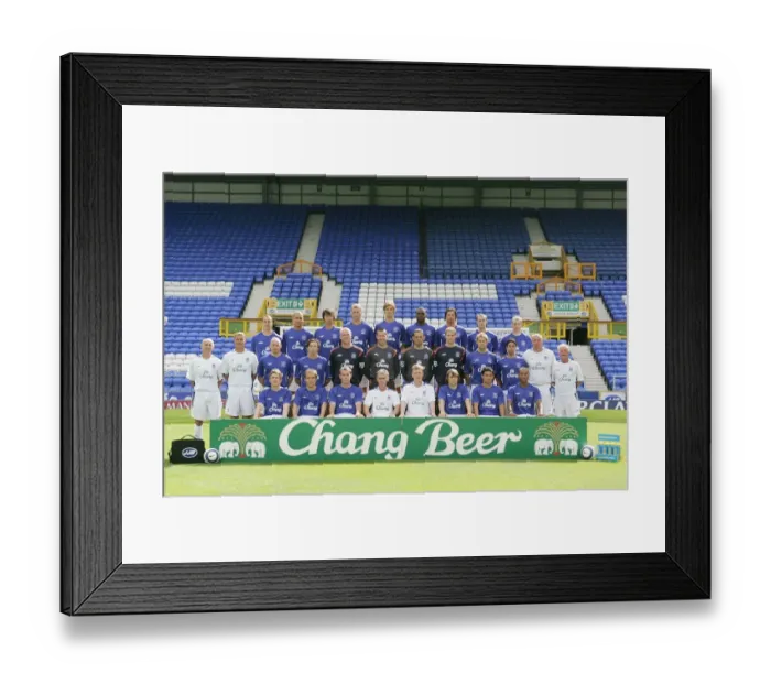 Framed Print : Everton Squad Photo Framed Print : Everton Squad Photo