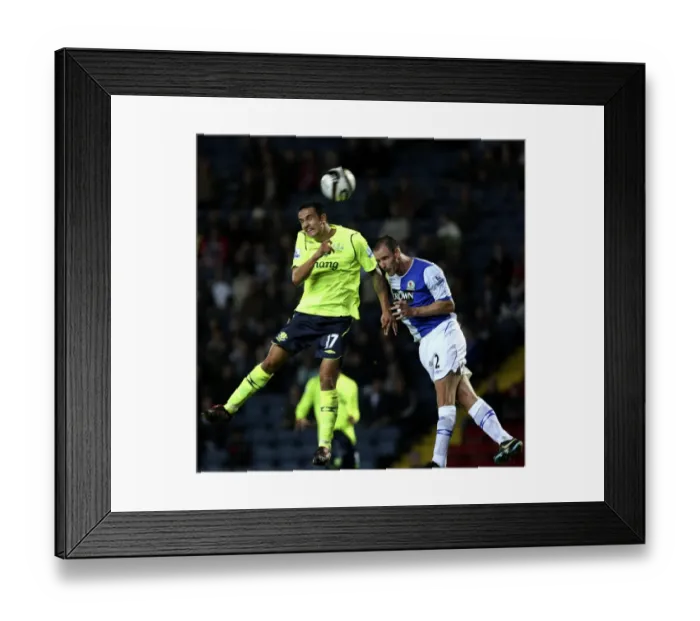 Framed Print : Football - Blackburn Rovers v Everton - Carling Cup Framed Print : Football - Blackburn Rovers v Everton - Carling Cup