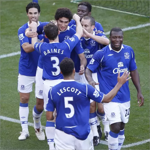 Marouane Fellaini's Brace: Everton's 2-0 Victory Over Newcastle United (08 / 09)