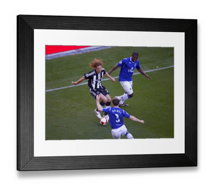 Framed Print : Intense Rivalry: Yakubu vs Coloccini Battle at Goodison Park, Everton vs Newcastle United, Barclays Premier League, 2008 Framed Print : Intense Rivalry: Yakubu vs Coloccini Battle at Goodison Park, Everton vs Newcastle United, Barclays Premier League, 2008