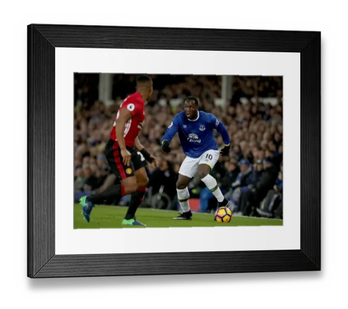 Framed Print : Lukaku's Return: Everton vs Manchester United - Premier League Showdown at Goodison Park Framed Print : Lukaku's Return: Everton vs Manchester United - Premier League Showdown at Goodison Park