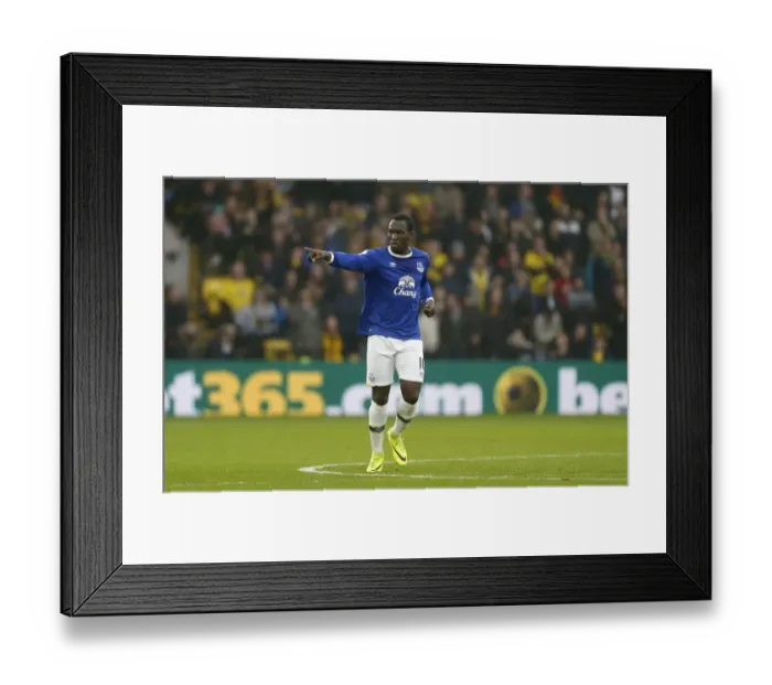Framed Print : Premier League - Watford v Everton - Vicarage Road Framed Print : Premier League - Watford v Everton - Vicarage Road