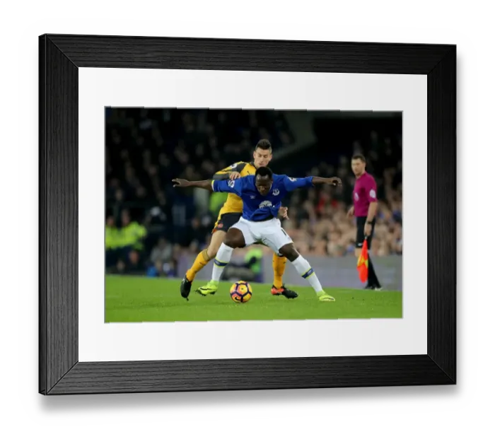 Framed Print : Premier League - Everton v Arsenal - Goodison Park Framed Print : Premier League - Everton v Arsenal - Goodison Park