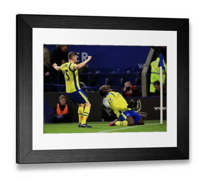 Framed Print : Premier League - Leicester City v Everton - King Power Stadium Framed Print : Premier League - Leicester City v Everton - King Power Stadium