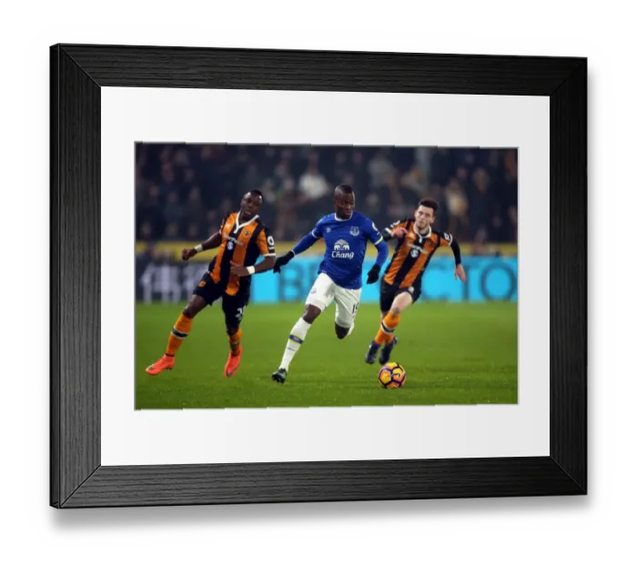 Framed Print : Everton's Enner Valencia in Thrilling Action: Premier League Clash vs. Hull City at KCOM Stadium Framed Print : Everton's Enner Valencia in Thrilling Action: Premier League Clash vs. Hull City at KCOM Stadium