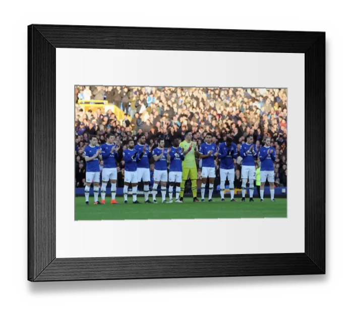 Framed Print : Premier League - Everton v Southampton - Goodison Park