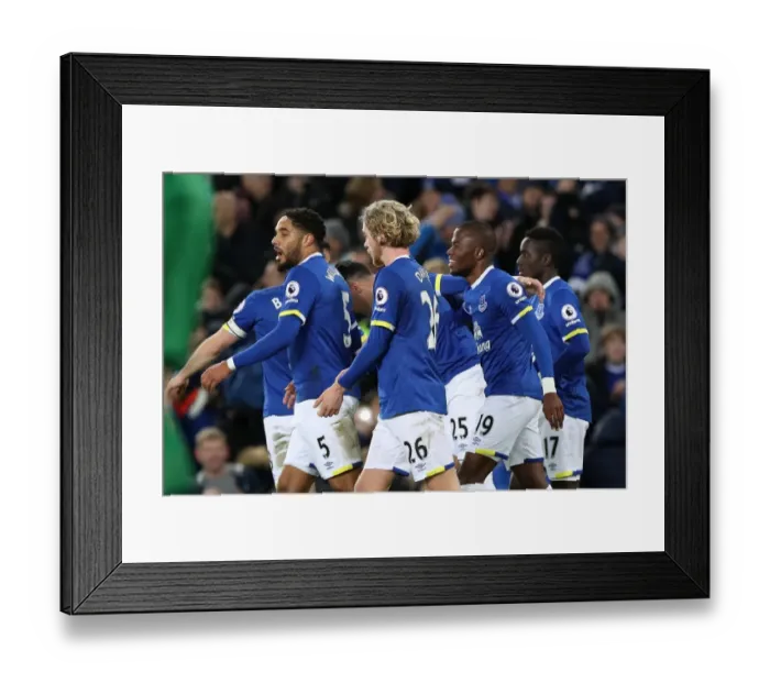 Framed Print : Enner Valencia Scores First Goal: Everton's Thrilling Victory Over Southampton at Goodison Park Framed Print : Enner Valencia Scores First Goal: Everton's Thrilling Victory Over Southampton at Goodison Park