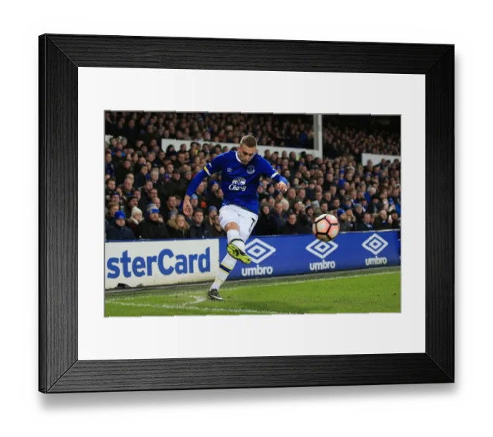 Framed Print : Emirates FA Cup - Third Round - Everton v Leicester City - Goodison Park Framed Print : Emirates FA Cup - Third Round - Everton v Leicester City - Goodison Park