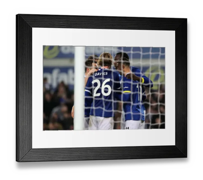 Framed Print : Romelu Lukaku's Thrilling FA Cup Goal Celebration: Everton vs. Leicester at Goodison Park Framed Print : Romelu Lukaku's Thrilling FA Cup Goal Celebration: Everton vs. Leicester at Goodison Park