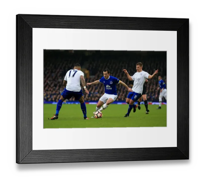 Framed Print : Baines vs. Simpson: FA Cup Showdown at Goodison Park - Everton vs. Leicester City Framed Print : Baines vs. Simpson: FA Cup Showdown at Goodison Park - Everton vs. Leicester City