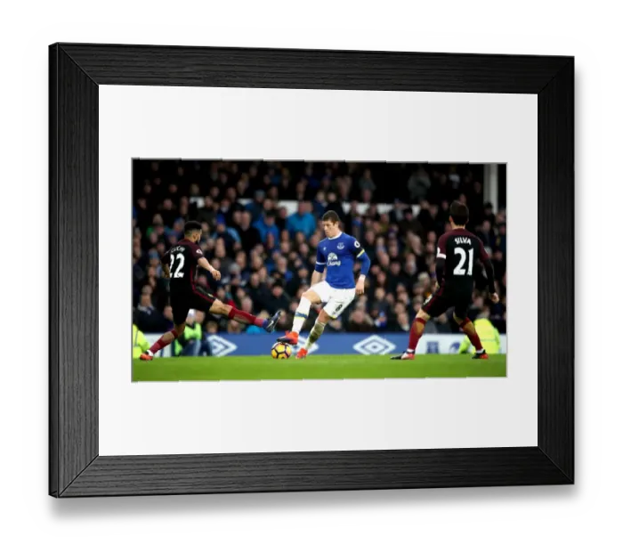 Framed Print : Barkley vs. Clichy: Intense Battle at Goodison Park - Everton vs. Manchester City Framed Print : Barkley vs. Clichy: Intense Battle at Goodison Park - Everton vs. Manchester City