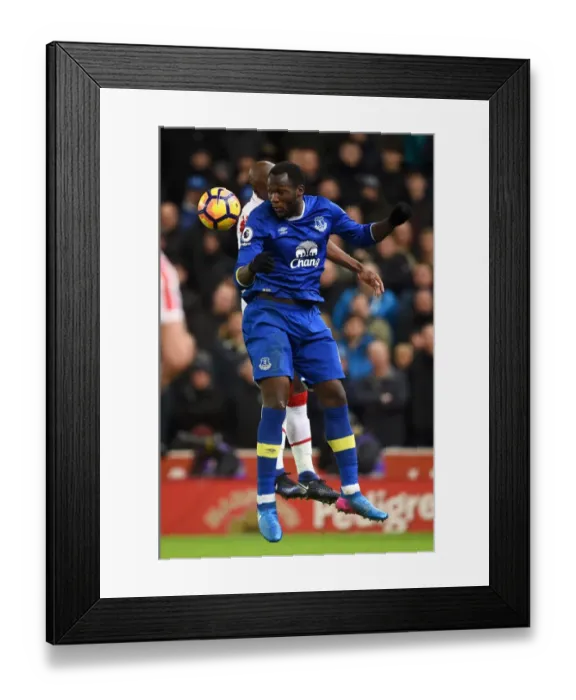 Framed Print : Everton's Romelu Lukaku Clashes with Bruno Martins Indi in Premier League Showdown at bet365 Stadium Framed Print : Everton's Romelu Lukaku Clashes with Bruno Martins Indi in Premier League Showdown at bet365 Stadium