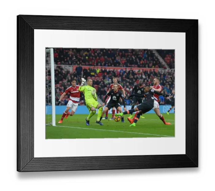 Framed Print : Everton's Lookman Seeks Victory: Premier League Clash at Middlesbrough's Riverside Stadium Framed Print : Everton's Lookman Seeks Victory: Premier League Clash at Middlesbrough's Riverside Stadium
