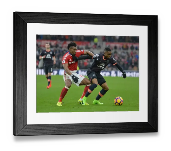 Framed Print : Premier League - Middlesbrough v Everton - Riverside Stadium Framed Print : Premier League - Middlesbrough v Everton - Riverside Stadium
