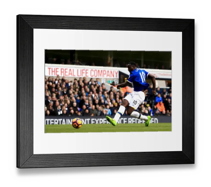 Framed Print : Romelu Lukaku Scores First Goal: Everton at White Hart Lane vs. Tottenham Hotspur - Premier League Framed Print : Romelu Lukaku Scores First Goal: Everton at White Hart Lane vs. Tottenham Hotspur - Premier League