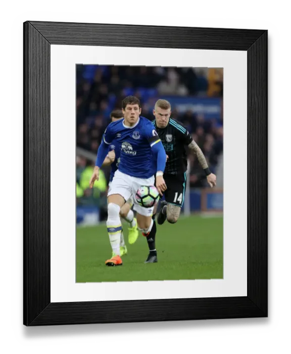 Framed Print : Chasing Glory: Ross Barkley vs. James McClean - Everton vs. West Bromwich Albion, Premier League Framed Print : Chasing Glory: Ross Barkley vs. James McClean - Everton vs. West Bromwich Albion, Premier League