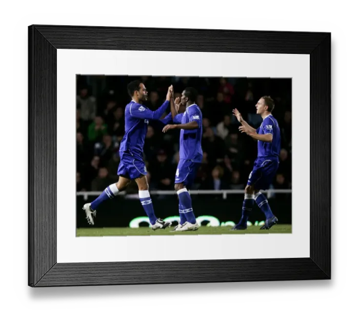 Framed Print : Lescott's First Goal for Everton: West Ham vs Everton, 08 / 09 Premier League Framed Print : Lescott's First Goal for Everton: West Ham vs Everton, 08 / 09 Premier League