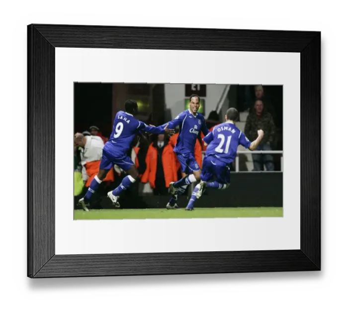 Framed Print : Football - West Ham United v Everton Barclays Premier Framed Print : Football - West Ham United v Everton Barclays Premier