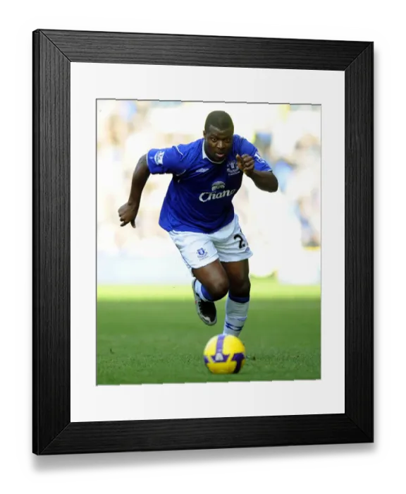 Framed Print : Yakubu in Action: Everton vs. Middlesbrough, Premier League, November 2008 Framed Print : Yakubu in Action: Everton vs. Middlesbrough, Premier League, November 2008
