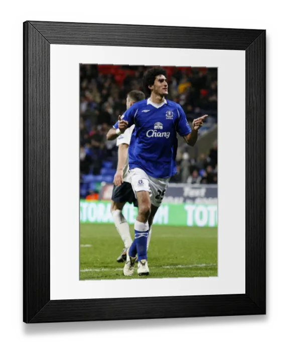 Framed Print : Football - Bolton Wanderers v Everton Barclays Premier