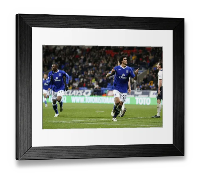 Framed Print : Marouane Fellaini Scores First Everton Goal Against Bolton Wanderers in Barclays Premier League (2008) Framed Print : Marouane Fellaini Scores First Everton Goal Against Bolton Wanderers in Barclays Premier League (2008)