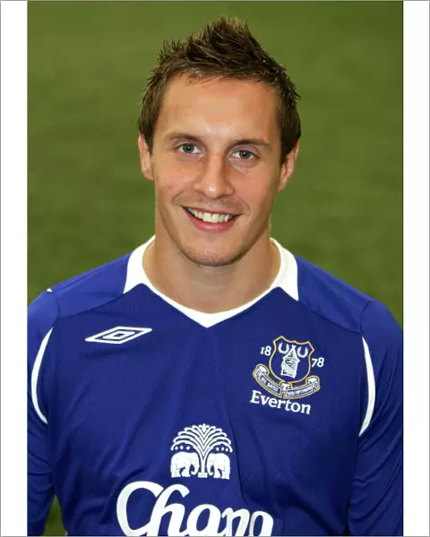 Everton Football Club 2008-09 Team Photocall: Jagielka's Portrait