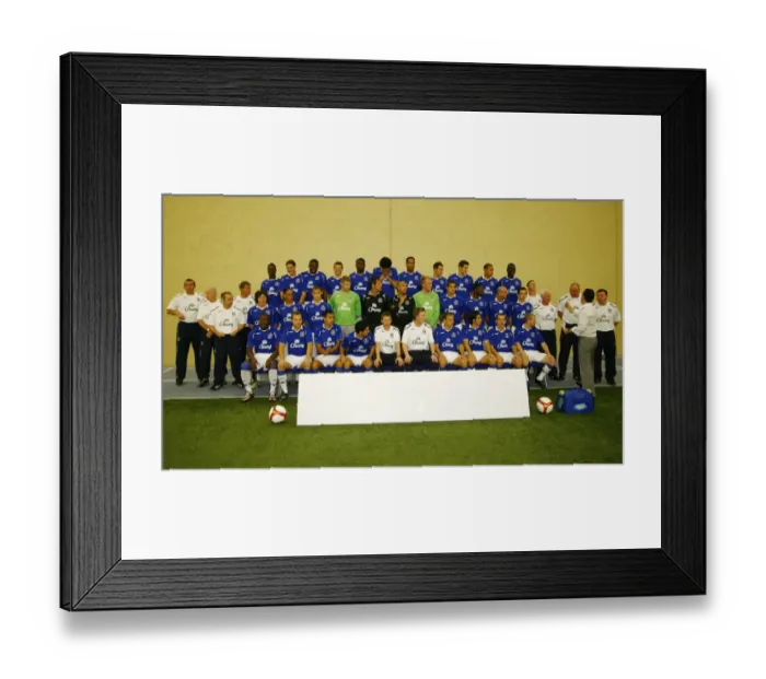 Framed Print : Everton Football Club 2008 / 09 Photocall at Goodison Park Framed Print : Everton Football Club 2008 / 09 Photocall at Goodison Park