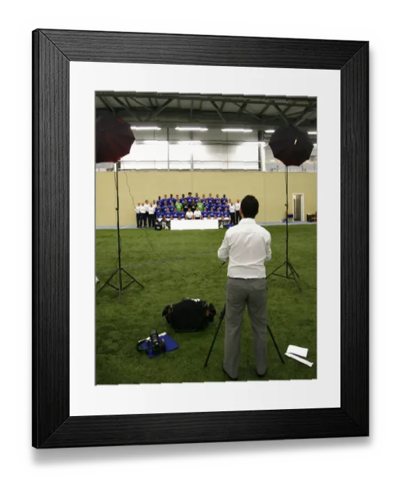 Framed Print : Everton FC 2008-09 Team Photocall at Goodison Park Framed Print : Everton FC 2008-09 Team Photocall at Goodison Park