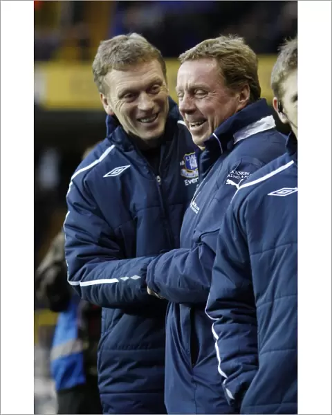 Moyes and Redknapp: A Pre-Match Laugh at White Hart Lane, 2008 Premier League