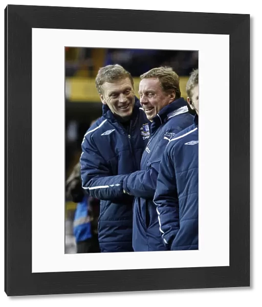 Moyes and Redknapp: A Pre-Match Laugh at White Hart Lane, 2008 Premier League