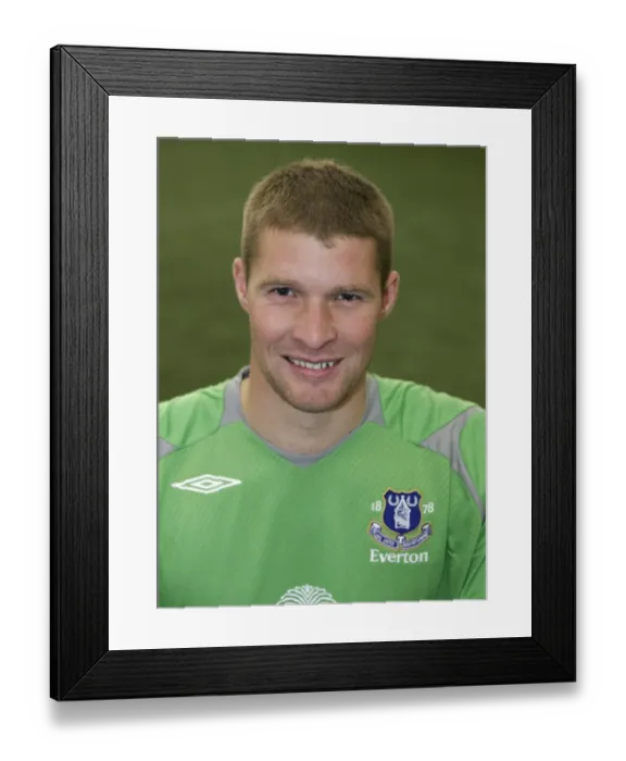 Framed Print : Football - Everton Photocall 2008 / 09 - Goodison Park - 08 / 09 Framed Print : Football - Everton Photocall 2008 / 09 - Goodison Park - 08 / 09