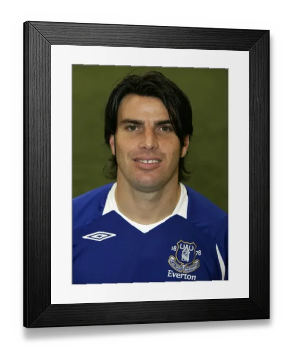 Framed Print : Everton FC 2008-09 Team Photocall: Nuno Valente at Goodison Park Framed Print : Everton FC 2008-09 Team Photocall: Nuno Valente at Goodison Park