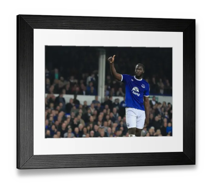 Framed Print : Everton's Lukaku in Action: Premier League Showdown at Goodison Park (Everton vs Watford) Framed Print : Everton's Lukaku in Action: Premier League Showdown at Goodison Park (Everton vs Watford)