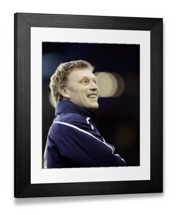 Framed Print : David Moyes and Everton Take on Aston Villa in Barclays Premier League, 08 / 09 - Goodison Park Framed Print : David Moyes and Everton Take on Aston Villa in Barclays Premier League, 08 / 09 - Goodison Park