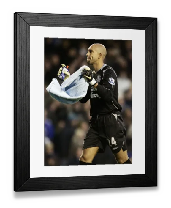 Framed Print : Tim Howard's Heroics: Everton vs Aston Villa, 08 / 09 Premier League Framed Print : Tim Howard's Heroics: Everton vs Aston Villa, 08 / 09 Premier League