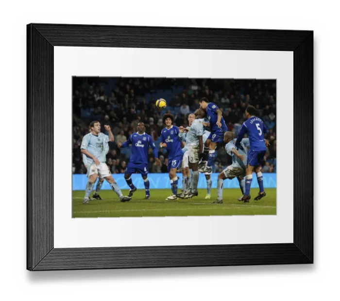 Framed Print : Tim Cahill's Epic Goal: Everton's First against Manchester City (08 / 09) Framed Print : Tim Cahill's Epic Goal: Everton's First against Manchester City (08 / 09)