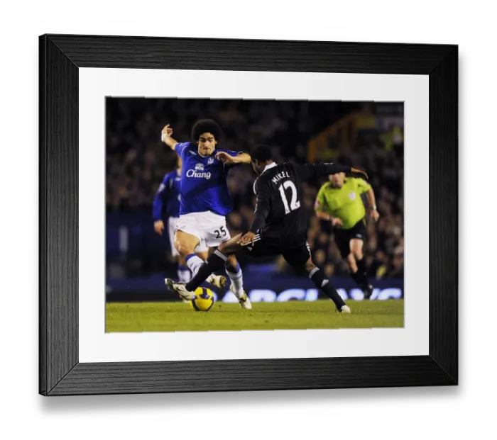 Framed Print : Fellaini vs Mikel Showdown: Everton vs Chelsea, Premier League Rivalry, 22 / 12 / 08 Framed Print : Fellaini vs Mikel Showdown: Everton vs Chelsea, Premier League Rivalry, 22 / 12 / 08