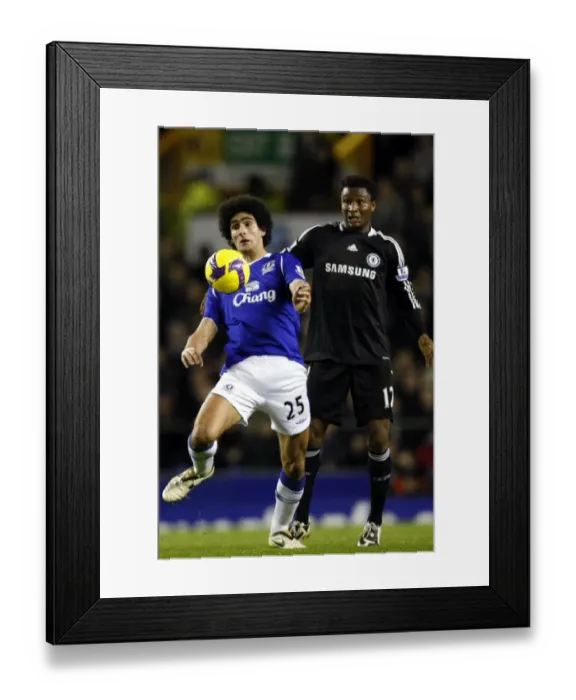 Framed Print : Fellaini vs Mikel: A Battle in the Heart of Midfield - Everton vs Chelsea, Premier League, 22 / 12 / 08 Framed Print : Fellaini vs Mikel: A Battle in the Heart of Midfield - Everton vs Chelsea, Premier League, 22 / 12 / 08