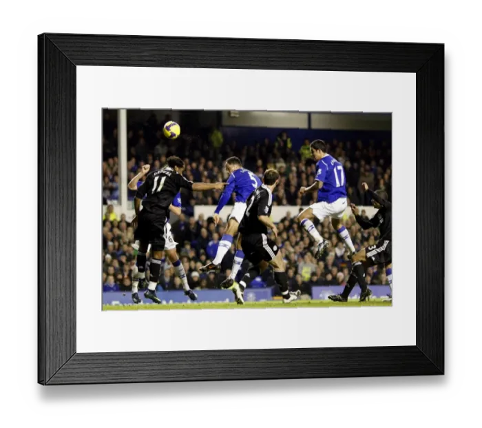 Framed Print : Lescott's Glorious Header: Everton vs. Chelsea, Barclays Premier League, Goodison Park, 22 / 12 / 08 Framed Print : Lescott's Glorious Header: Everton vs. Chelsea, Barclays Premier League, Goodison Park, 22 / 12 / 08