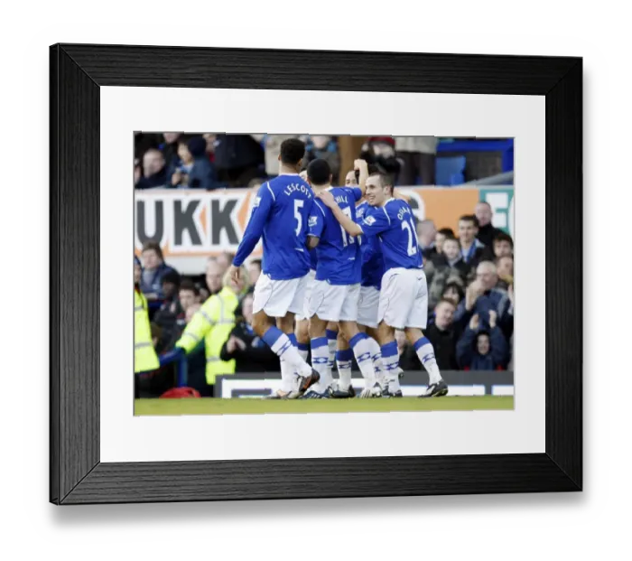 Framed Print : Mikel Arteta's Historic Goal: Everton 1-0 Sunderland (08 / 09) Framed Print : Mikel Arteta's Historic Goal: Everton 1-0 Sunderland (08 / 09)