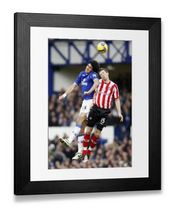 Framed Print : Fellaini vs Collins: Clash between Everton's Marouane Fellaini and Sunderland's Danny Collins in the Barclays Premier League Framed Print : Fellaini vs Collins: Clash between Everton's Marouane Fellaini and Sunderland's Danny Collins in the Barclays Premier League