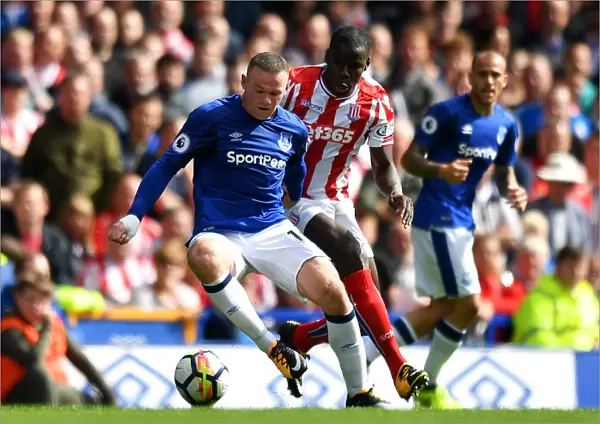 Rooney vs Zouma: Everton vs Stoke City Clash at Goodison Park