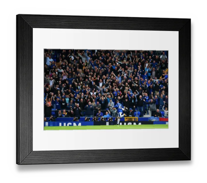 Framed Print : Premier League - Everton v Stoke City - Goodison Park