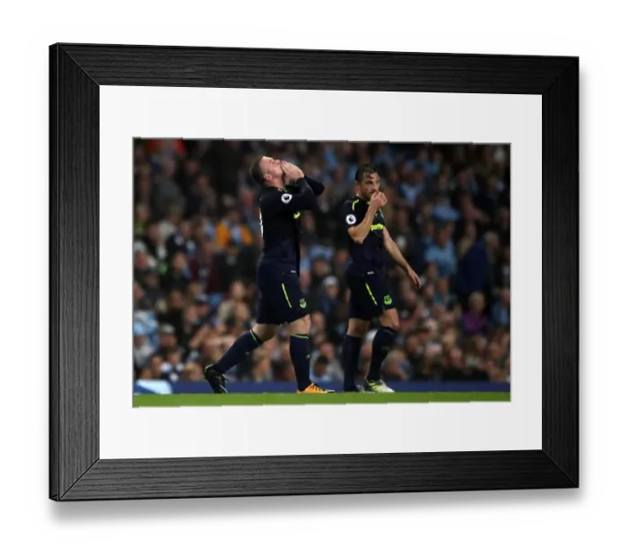 Framed Print : Wayne Rooney Reaches 200 Premier League Goals: Manchester City vs. Everton at Etihad Stadium (2017-18) Framed Print : Wayne Rooney Reaches 200 Premier League Goals: Manchester City vs. Everton at Etihad Stadium (2017-18)