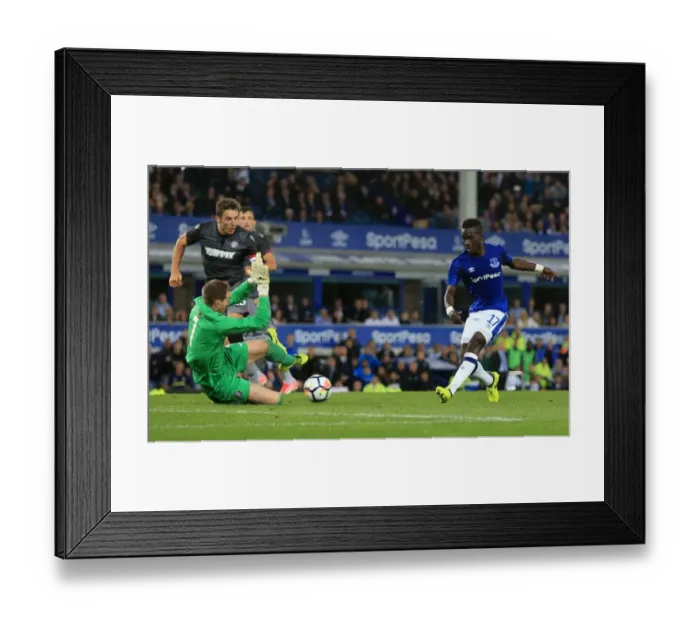 Framed Print : UEFA Europa League - Play-Off - First Leg - Everton v Hajduk Split - Goodison Park