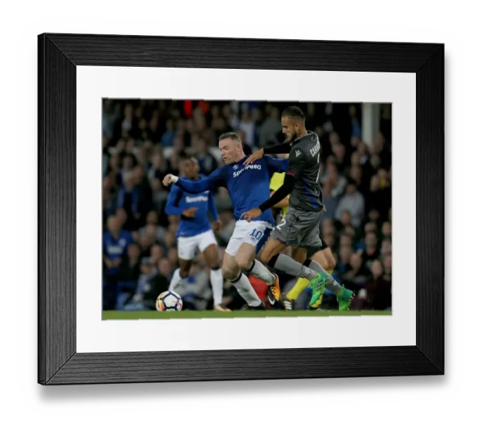 Framed Print : Rooney vs Carbonieri: Everton vs Hajduk Split - UEFA Europa League Play-Off First Leg at Goodison Park (2017-18) Framed Print : Rooney vs Carbonieri: Everton vs Hajduk Split - UEFA Europa League Play-Off First Leg at Goodison Park (2017-18)