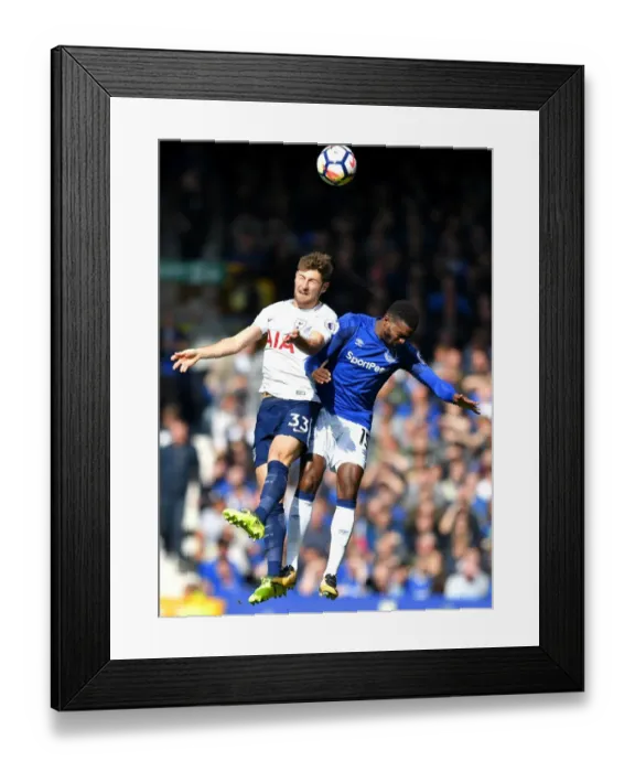 Framed Print : Battle for Supremacy: Everton vs. Tottenham Hotspur - A Premier League Showdown at Goodison Park