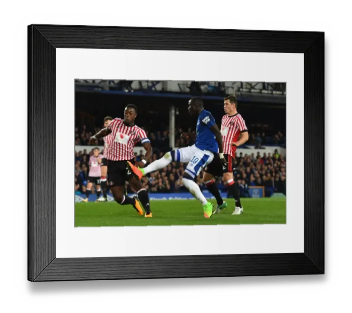 Framed Print : Carabao Cup - Third Round - Everton v Sunderland - Goodison Park