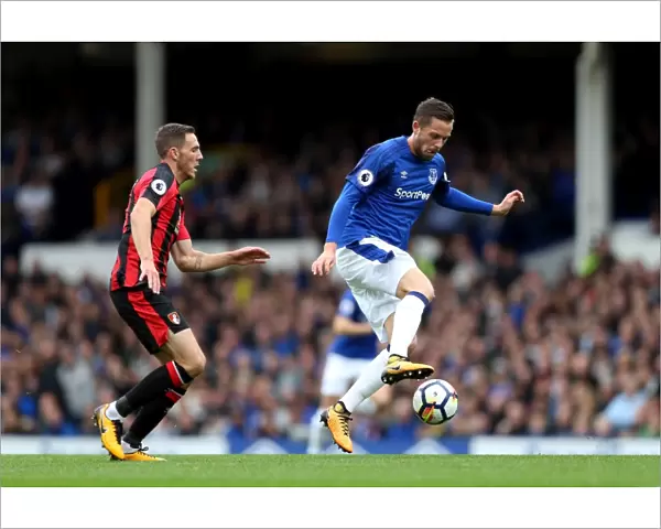 Intense Rivalry: Sigurdsson vs. Gosling at Goodison Park - Everton vs. AFC Bournemouth, Premier League